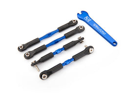 Traxxas Aluminum Turnbuckle Camber Link Set (Blue) (4)
