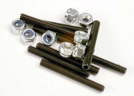 Traxxas Set Screws & Nylon Locknut (8)