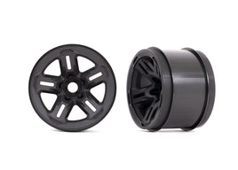 Traxxas Sledge 3.8" Wheels (Black) (2) w/17mm Splined Hex
