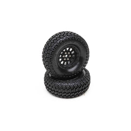 Duratrax Class 1 Scaler CR Pre-Mounted 1.9" Tires (Black) (2) (C3) w/12mm Hex