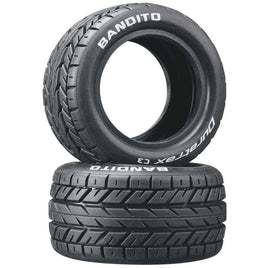 Duratrax Bandito 1/10 Buggy Rear On-Road Tire (2) (C3)