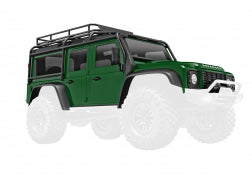 Traxxas Body, Land Rover® Defender®, Complete, Green