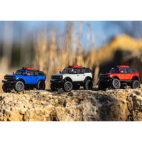 Axial SCX24 2021 Ford Bronco Hard Body 1/24 4WD RTR Scale Mini Crawler (Blue) w/2.4GHz Radio