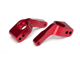Traxxas Aluminum Stub Axle Carriers (Red) (4)