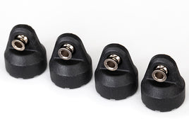 Traxxas 4-Tec 2.0 Shock Caps (Black) (4)
