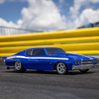 Losi 1/16 1970 Chevelle 2WD RTR Mini No Prep Drag Car (Blue) w/2.4GHz Radio, Battery & Charger