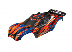 Traxxas Rustler 4X4 VXL Pre-Painted Body w/ Clipless Mounting (Orange)