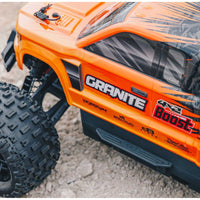Arrma Granite 4X2 BOOST 1/10 Electric RTR Monster Truck (Orange) w/SLT2 2.4GHz Radio, Battery & Charger
