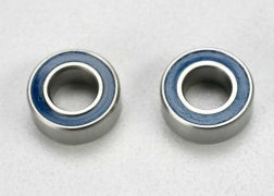 Traxxas Ball bearings, blue rubber sealed (5x10x4mm) (2)