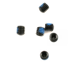 Traxxas Screws, Set (grub) 4mm (6) (w/ threadlock)