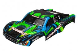 Traxxas Slash 4x4 Pre-Painted Body (Green and Blue)