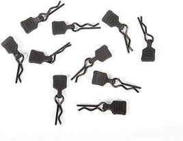 Axial 3mm Body Clip w/ Tab, Black (10pc)