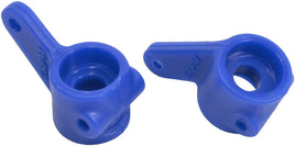 RPM 80375 Front Bearing Carriers for Slash 2WD, Nitro Slash, Rustler and Stampede 2WD, Blue