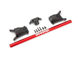 Traxxas Rustler/Slash 4x4 LCG Chassis Brace Kit (Red)