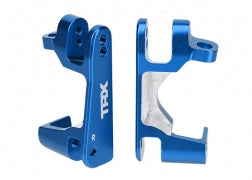Traxxas Aluminum Caster Block Set (Blue) (2) 4x4