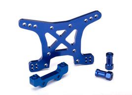 Traxxas 7075-T6 Aluminum Front Shock Tower (Blue)