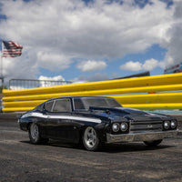 Losi 1/16 1970 Chevelle 2WD RTR Mini No Prep Drag Car (Black) w/2.4GHz Radio, Battery & Charger