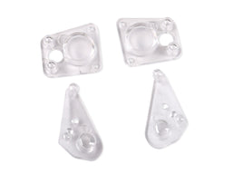 Traxxas Led Lenses Headlight (2), Tail Light (2) (Fits #9712 Body)