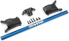 Traxxas Rustler/Slash 4x4 LCG Chassis Brace Kit (Blue)