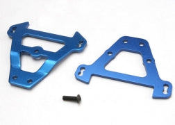 Traxxas Aluminum Bulkhead Tie Bars (Blue)