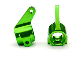 Traxxas Aluminum Steering Blocks w/Ball Bearings (Green) (2)