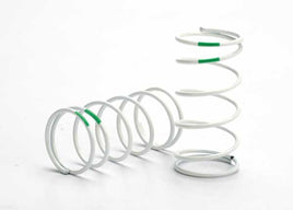 Traxxas Front Shock Springs (Green - GTR 1.1) (2)