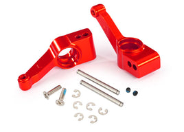 Traxxas Aluminum Rear Stub Axle Carriers (Red) (2)