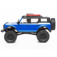 Axial SCX24 2021 Ford Bronco Hard Body 1/24 4WD RTR Scale Mini Crawler (Blue) w/2.4GHz Radio