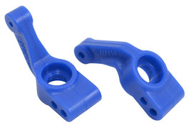 RPM Rear Traxxas Stub Axle Carriers (2) (Blue) 2wd