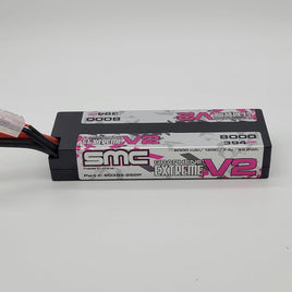 SMC True Spec Extreme Graphene V2 7.4V 8000mAh 120C wired hardcase - TRX