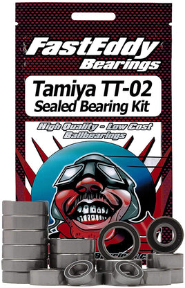 FastEddy Tamiya TT-02 Chassis Rubber Bearing Kit