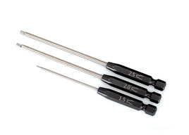 Traxxas Speed Bit 1/4" Drive Hex Driver Set (3) (1.5mm, 2.0mm, 2.5mm)