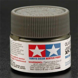 Tamiya XF-74 Flat Olive Drab Acrylic Paint (10ml)