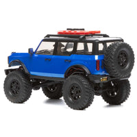 Axial SCX24 2021 Ford Bronco Hard Body 1/24 4WD RTR Scale Mini Crawler (Blue) w/2.4GHz Radio
