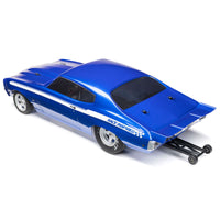 Losi 1/16 1970 Chevelle 2WD RTR Mini No Prep Drag Car (Blue) w/2.4GHz Radio, Battery & Charger