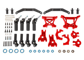 Traxxas Hoss/Rustler/Slash 4x4 Extreme Heavy Duty Suspension Upgrade Kit (Red)
