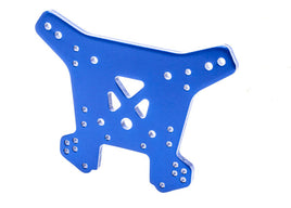 Traxxas Sledge Aluminum Rear Shock Tower (Blue)