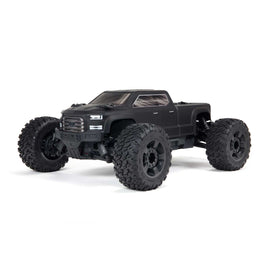 Arrma Big Rock 4X4 V3 3S BLX 1/10 RTR Brushless Monster Truck (Black) w/ Spektrum SLT3 2.4GHz Radio