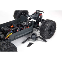 Arrma Big Rock 4X4 V3 3S BLX 1/10 RTR Brushless Monster Truck (Black) w/ Spektrum SLT3 2.4GHz Radio