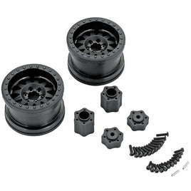 Axial Method IFD Beadlock 2.2 Crawler Wheels (2) (Black)
