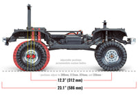 Traxxas TRX-4 1/10 Trail Crawler Truck 1979 Chevrolet K5 Blazer Body RTR