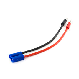 E-Flite Charge Lead: EC5 Device with 6" Wire & Jacks, 12 AWG
