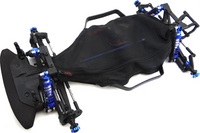 Hot Racing Dirt Guard Chassis Cover (LCG chassis) - Traxxas Rally VXL Slash 4x4
