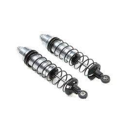 Losi Mini-T 2.0 Aluminum Rear Shock Assembly (Silver) (2)