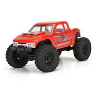Pro-Line 1/24 Trencher Fr/Rr 1.0" Tires Mounted 7mm Black Impulse (4): SCX24