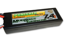Punisher Series "MudBoss Eliminator" 5200mah 50C 2cell Lipo (Deans Plug) 7.4V