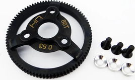 Hot Racing STE886 Hardened Steel Spur Gear (86t 48p)(Silver) - Traxxas