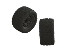 Arrma 1/10 dBoots Katar MT Pre-Mounted Tire 14mm Hex (2)