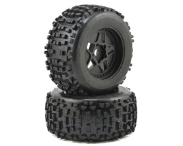 Arrma Dboots Back-Flip MT 6S Pre-Mounted Tires (Black) (2) AR510092