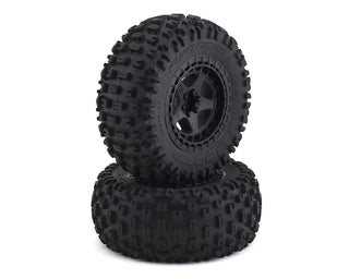 Arrma dBoots AR550042 Fortress SC Tire Set Glued Black (2)